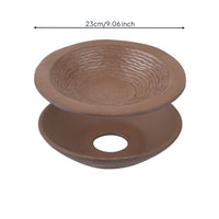 Split-Style Basin with Base Ceramic Bowl Versatile Bath Pool for Enclosures