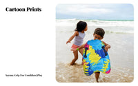 Beginner Friendly Inflatable Kids Surfboard Lightweight Swimming Kickboard Long-Lasting Construction for Beginners, Swimmers
