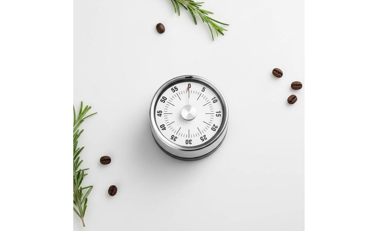 Kitchen Timer No Required Mechanical Kitchen Timer Simple Turn Timekeeping Device for Students, Cooking, Classroom