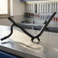 Engine Water Pipe Black Part Molded