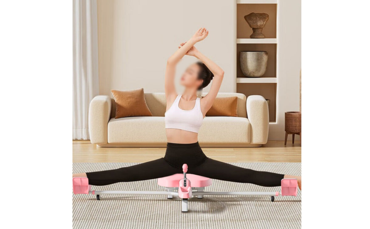 Split Stretch Machine Adjustable Length Split Machine Metal Frame Leg Stretcher for Home