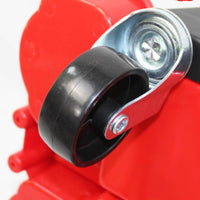 Car Polishing Stool Swivel Casters Rolling Utility Seat Steel