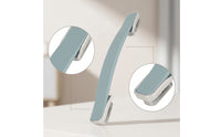 Smooth Suitcase Handle with Curved Grip Compact Suitcase Handle Replacement Stable Hardware Sturdy