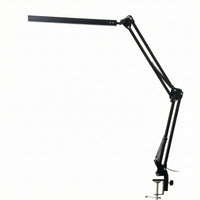 Space-Saving LED Desk Lamp with Clamp Folding Desk Lamp with Clamp Compact Reading Light Slim for Students