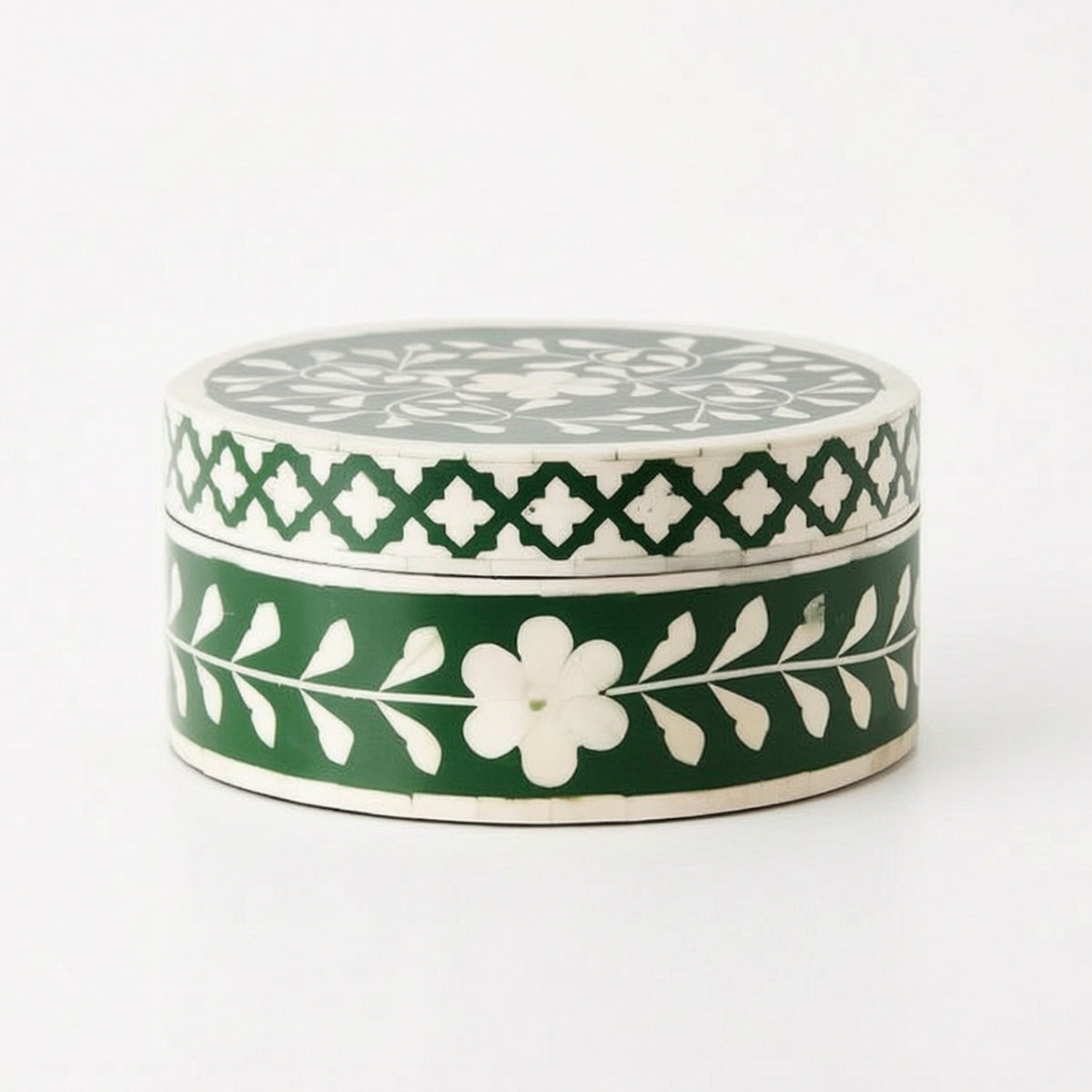 Storage Jar with Lid Tabletop Jar with Lid Trinket Pot for Bedside Table