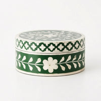 Storage Jar with Lid Tabletop Jar with Lid Trinket Pot for Bedside Table
