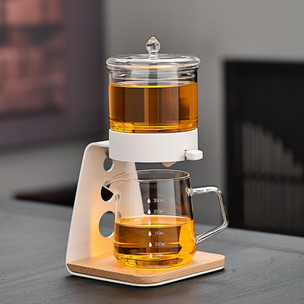 Gongfu Brewer Set Complete Kit Sharing Pitcher Included for Tea Ceremony