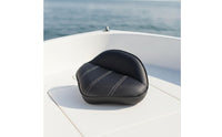 Lure Stool Seat Nautical-Style Boat Seat with Backrest Quilted Boat Chair with Backrest for Boaters