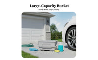 Rectangular Car Wash Container Multi-Functional Window Cleaning Container Sturdy Duty Cleaning Holder Long-Lasting Home Storage