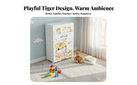 Multi-Tier Storage Tower child-safe Multi-Tier Rolling Cart Space Saving