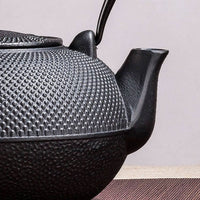 Japanese Cast Iron Kettle Japanese Iron Teapot Traditional Style Stovetop Teapot for Restaurant