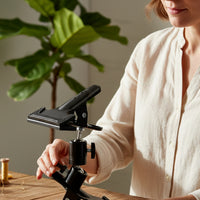 360-Degree Embroidery Stand with Clamp Base Adjustable Embroidery Stand with Clamp Detachable Compact for Embroiderers