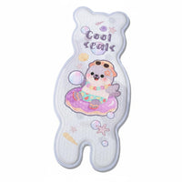 Universal Fit Baby Stroller Cooling Pad Skin-Friendly Car Seat Cooling Liner Ergonomic Design TPE Gel Seat Mat Cartoon Print for Summer