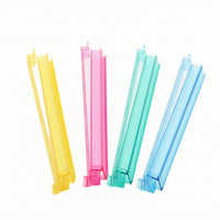 Transparent 18-Inch Mahjong Rack Translucent Dual-Purpose Mahjong Rack Plastic Board Game Accessory Rectangular
