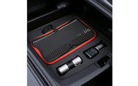 Bit Storage Pouch Fold-out Screwdriver Bit Organizer Tool Pouch with Elastic Slots Zippered Organizador Para Brocas Compact