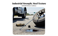 High Leverage Design Heavy Duty Flat Industrial Grade Steel Prying Tool Heat Treated for Truck Drivers, Mechanics, Workshop, Garage