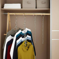 Stainless Steel Hanger Chain Long-Lasting Wardrobe Storage Chain Neat And