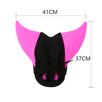 Mermaid Monofin One-Piece Mermaid Tail Fin Streamlined for Children, Divers