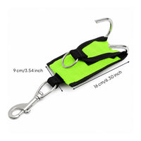 Strap with Metal Hook Scuba Strap with Quick-Release Closure Entanglement-Resistant Equipment   for Wreck Diving