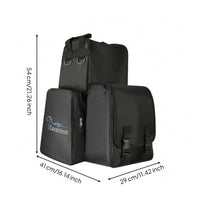 Equestrian Equipment Bag Multiple Pockets Equestrian Storage Bag Adjustable Strap for Equestrians, Riders, Barn, Stable