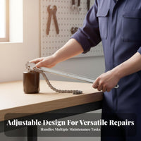 Wrench Multifunctional Chain Wrench Versatile Automotive Tool for Repair Specialist S, Maintenance Workers, Garage, Workshop, Tight Areas