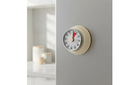 Mechanical Kitchen Timer No Battery Required Timekeeper Timer Easy to Read Round Visual Timekeeper Clock for Cooking, Learning, Classroom
