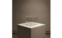 Miniature Clear Acrylic Display Case Shielding Cube Display Case High-Quality Dustproof Showcase Portable for Hobbyists, Bookshelf