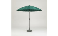 Outdoor Umbrella with 24 Ribs Sturdy Freestanding Umbrella with Base Large-Shade for Homeowners, Garden, Poolside, Backyard