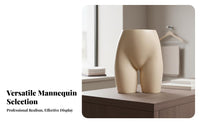 Sturdy PV Plastic Lingerie Mannequin Lightweight Bra Display Bust Installation-Tool-Effortless Underwear Display Form Ergonomic Design for Retail Shop Owners, Boutique Managers, Trade Display Exhibitors, Window Displays, Display Room, Display Rooms