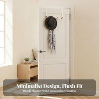Over-the-Door Organizer hardwaretoolno-drill Installation hanger Rack High Load Capacity for Homeowners