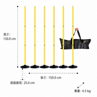training poles set
