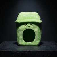 Novelty Trash Bin Hat Funny Trash Can Costume Hilarious Soft Fabric Hat Embroidered for Adults, Teens, Cosplay, Photo Shoots, Stage Performances