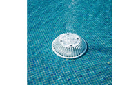 Direct-Insert Pool Return Fitting with Slotted Grille Corrosion-Resistant Pool Return Inlet Heavy-Duty Waterproof for Swimming Pools