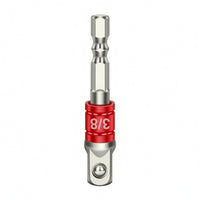 Cr-V Steel Hex Shank Adapter Bit Electroplated Hex to Square Adapter Anti-Detachment Socket Converter Forged Metal