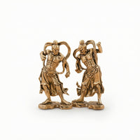 Warrior Figurine Antique-Style Tabletop Ornament Tabletop Sculpture with Base Detailed Statue Classic for Collectors, Home Decor