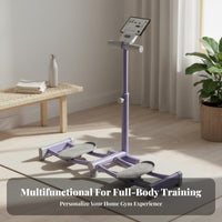 Postpartum Recovery Support Pelvic Floor Exerciser Low-Effect Pelvic Floor Strengthening Device Effortless Gliding Inner Thigh Toner Machine Quiet Operation for Women, Beginners