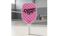 Lightweight Pickleball Paddle with Wrapped Grip Long-Lasting Paddle with Non Slip Grip Ergonomic Pickleball Overgrip Soft for Beginners, Families, Outdoor Games, Weekend Recreation