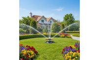 Wide Coverage 3 Arm Rotating Sprinkler Easy to Use 360 Degree Water Sprinkler Long-Lasting and Stable Irrigation Equipment for Lawn, Agriculture