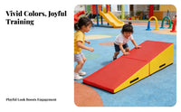 Triangular Slope Pad Firm-Density Foam Incline wedges Mat Child Tumbles wedges for Young Children, Beginners