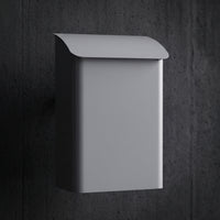 Wall Mount Mailbox Flat Backed Wall Mount Mailbox Low Profile Letterbox for Entryway