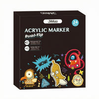 Pen-Shaped Acrylic Paint Markers Coloring Acrylic Markers Fast-Drying Art Supplies Fade-Resistant