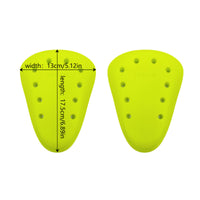 Ventilated Motorcycle Hip Inserts Lightweight Safeguarding Inserts with Ventilation Slim-Fit Motorcycle Shock Absorbing for Motorcyclists
