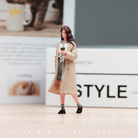 VM Resin Miniature Figure Painted with Facial Features, 1/18/24/64 Scale