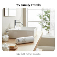 Embroidered Monogram Towel Quick-Drying Face Cloth Highly Absorbent Long-Lasting for Infants, Bathing, Camping