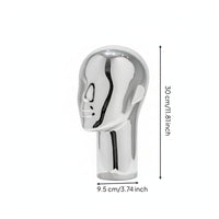 Mannequin Head Modern Hairpiece Display Head Shaped Hat Display Stand for Retailers, Hairstylists, Retail Store, Countertop