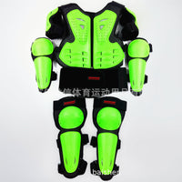 Kids Cycling Protective Gear Set - Knee Pads, Elbow Pads, Body Armor