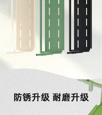 铁艺阳台专用花架栏杆挂式轻奢窗台护栏可悬挂式绿植花盆置物架子 【牛油果绿❤长120CM】防锈 150斤承重（栏杆宽16CM内可挂）