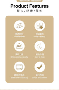 网红化妆品架子护肤品置物架香水收纳盒桌面多层梳妆台桌上收纳架 三层（加宽）--白色大理石木纹