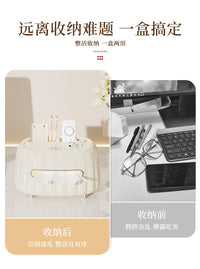 纸巾盒多功能床头柜收纳卧室客厅家用茶几餐桌面巾纸遥控器抽纸盒