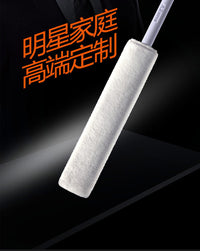 大卫床底清扫神器缝隙清洁静电除尘掸子扫灰床底灰尘清理鸡毛掸子 除尘掸+拖把夹
